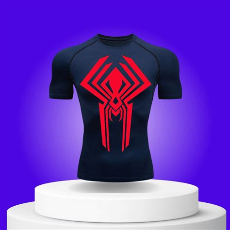Spider-Man 2099 Brooding In The Rain. . Miguel o hara shirt